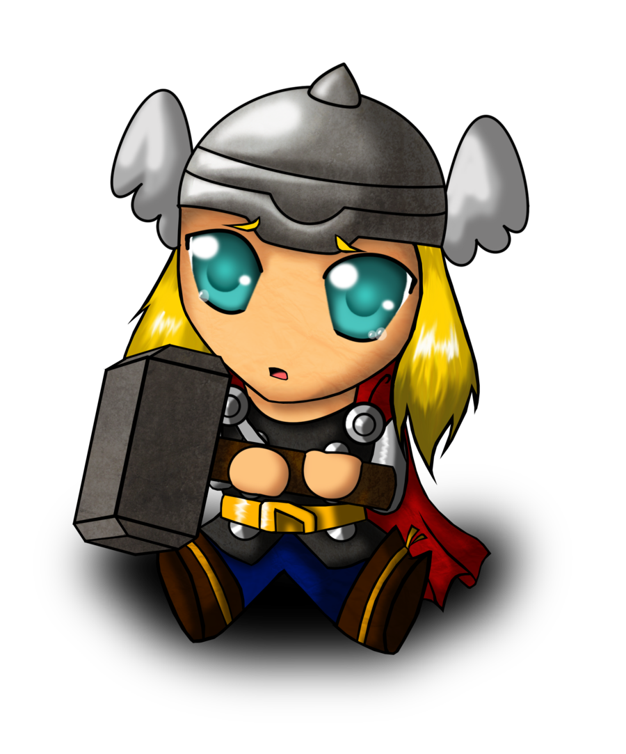 clipart face thor
