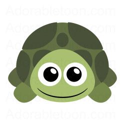 clipart face tortoise