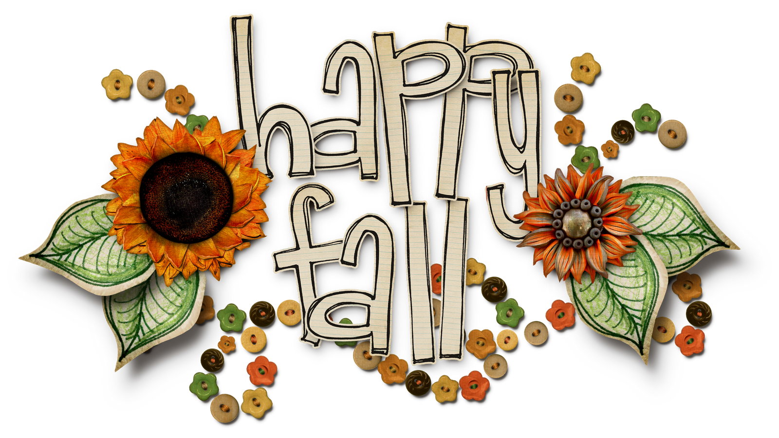  collection of fall. Sunny clipart happy