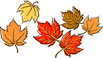 clipart leaves fall festival