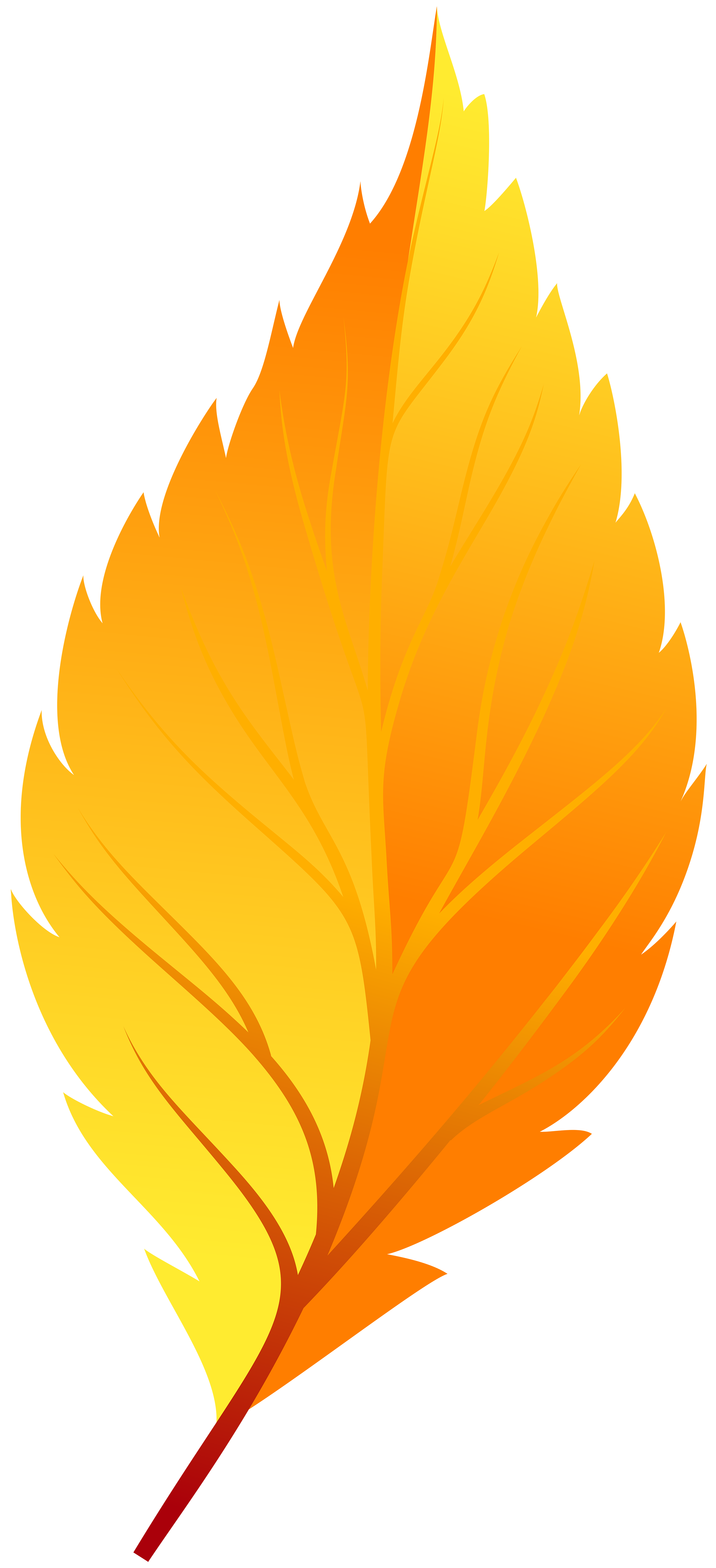 Yellow leaf png clip. Clipart gallery autumn