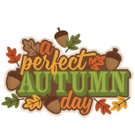 A perfect title svg. Clipart fall autumn day