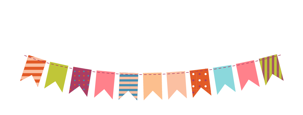 lace clipart bunting