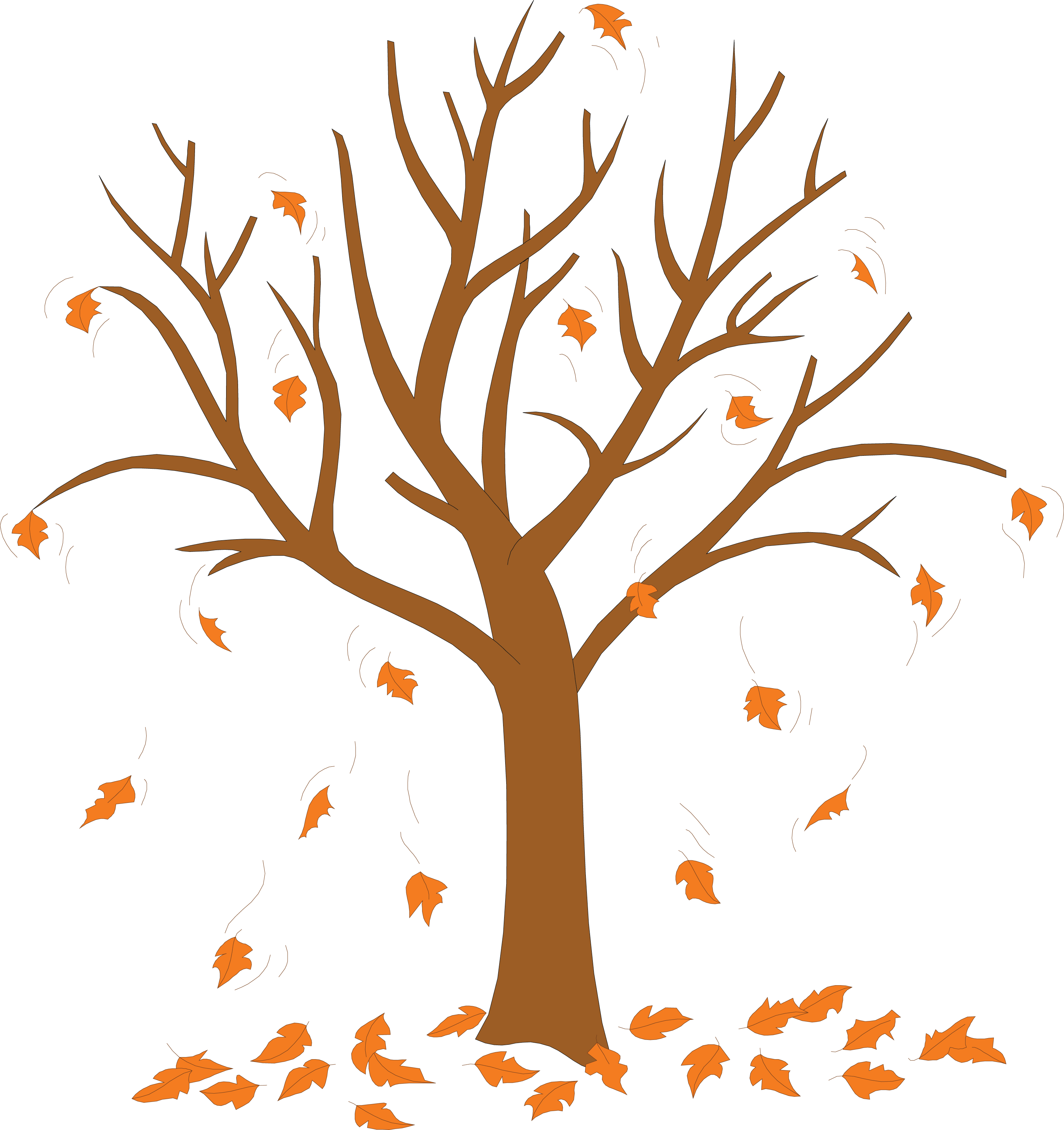 fall clipart animated