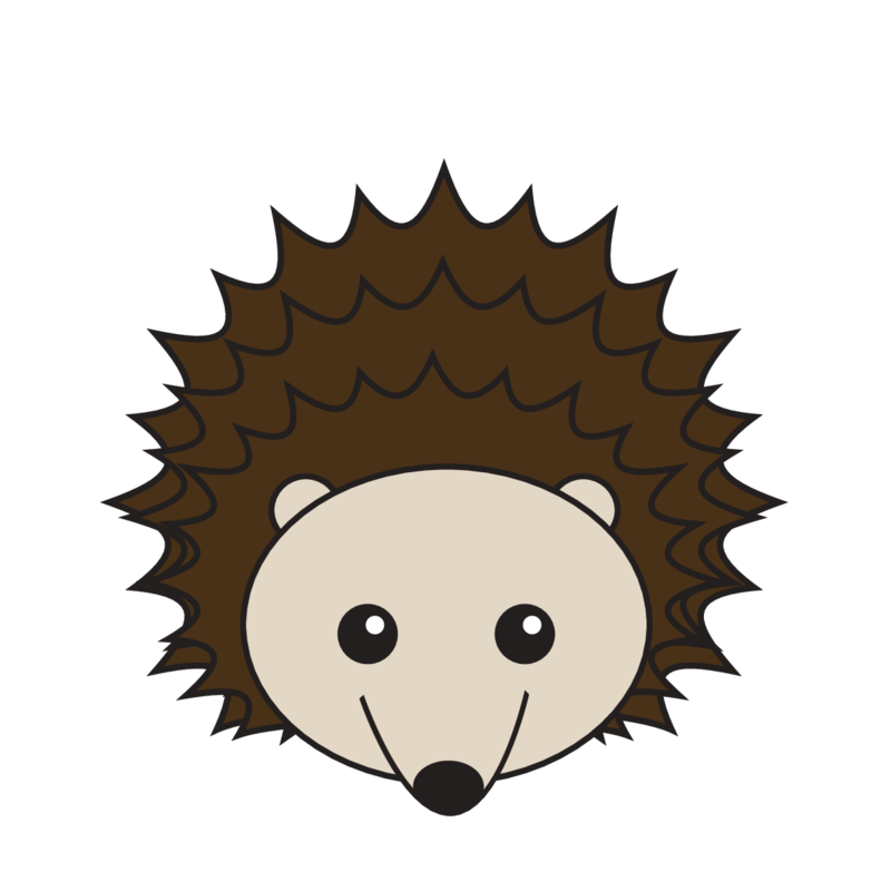 hedgehog clipart porcupine