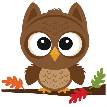 Clipart owl october. Fall svg scrapbook cut