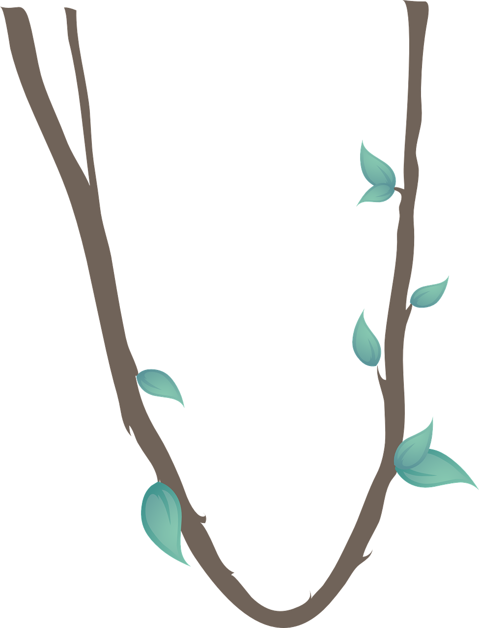 clipart forest vine