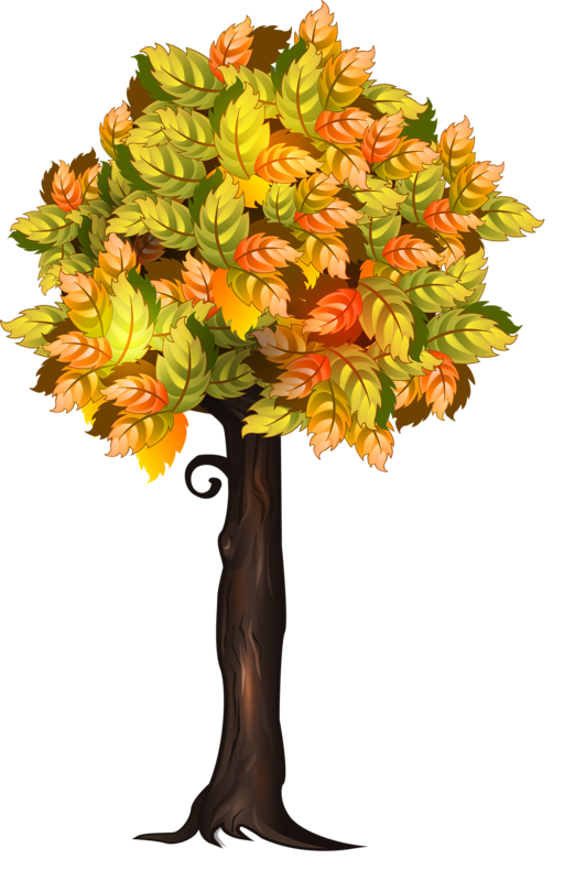 clipart fall woods