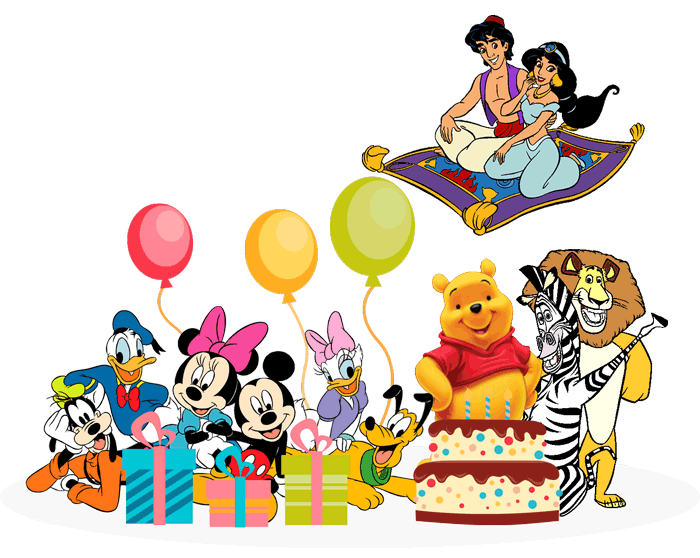families clipart birthday party
