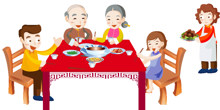 clipart family chinese new year