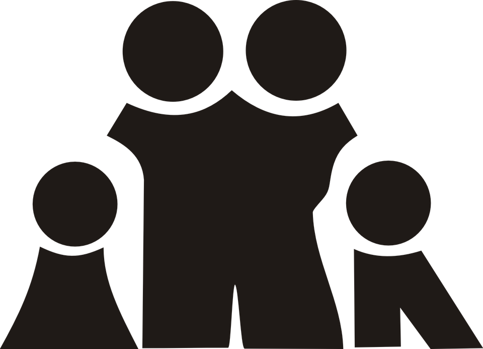 clipart family computer