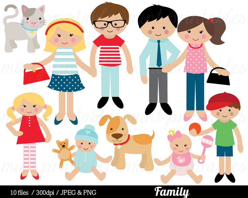 clipart family dad