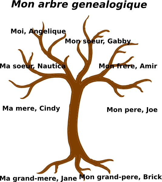 Clip art at clker. Clipart tree family tree