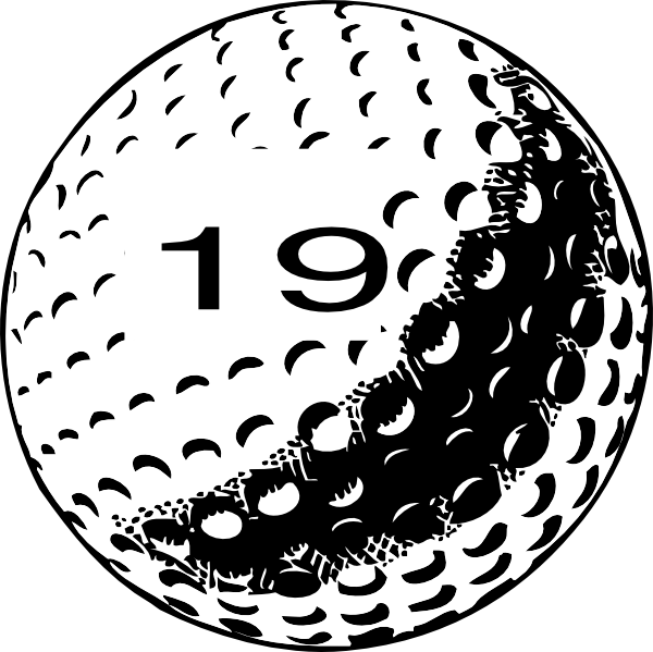 golf clipart line art