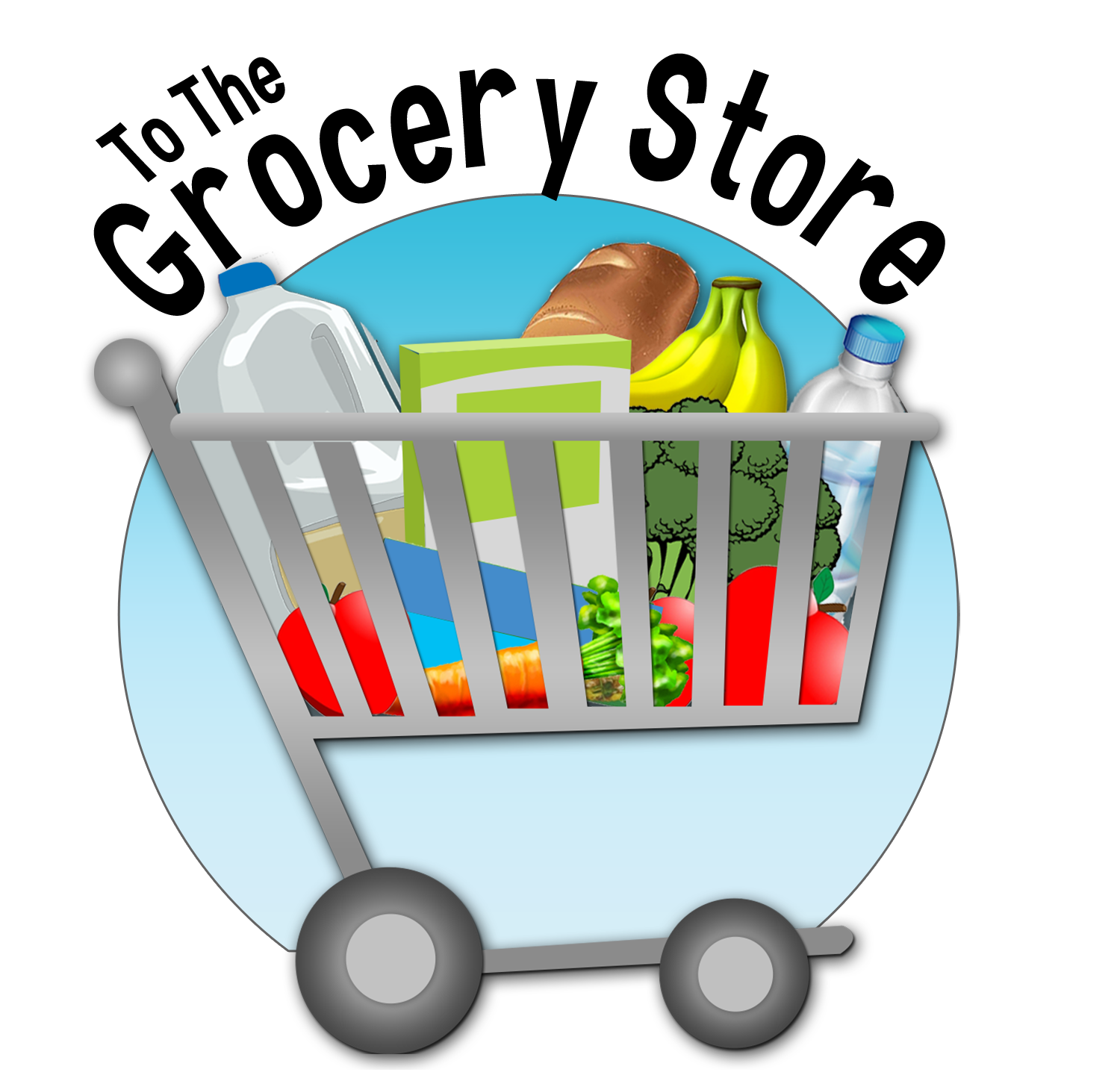 To the store creative. Nutrition clipart grocery