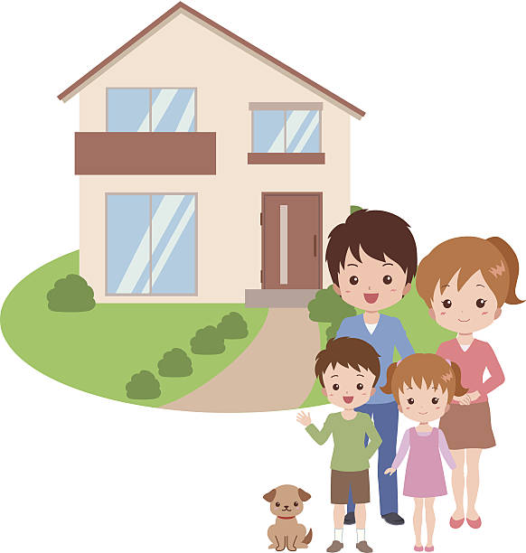 home clipart family