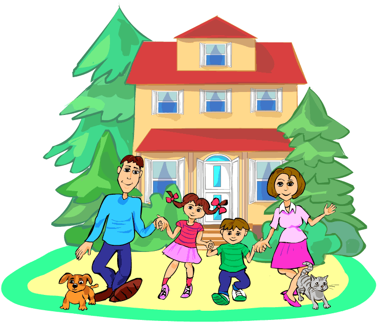 Free family home cliparts. Heat clipart thermal burn