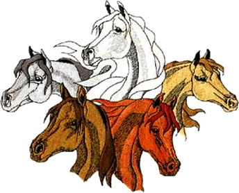 Horses clipart family. Free horse cliparts download