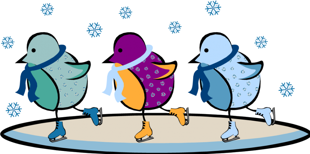 Family clipart ice skating. Clip art free image