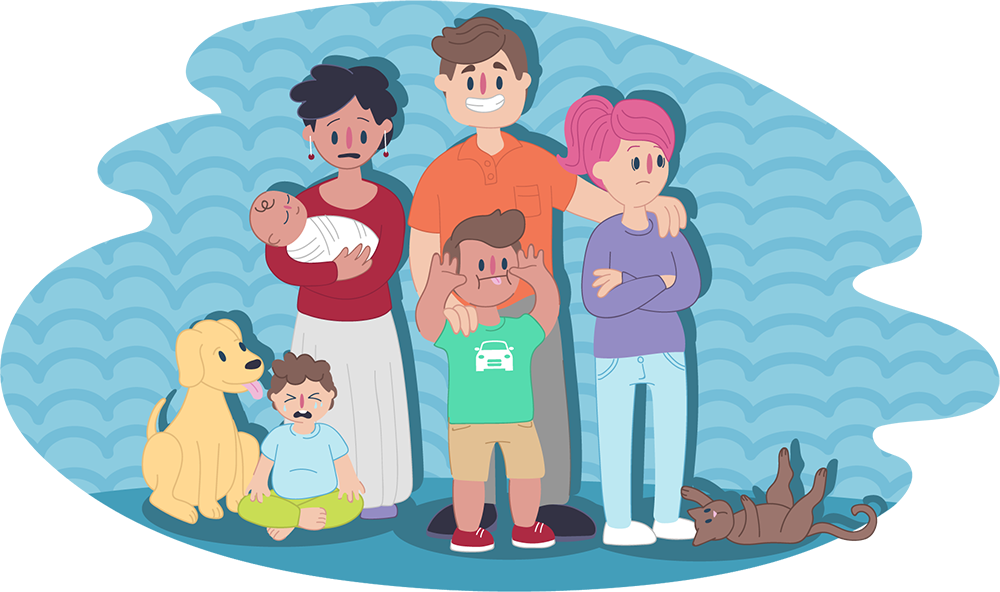 Interpersonal relationship child intimate. Short clipart family 6