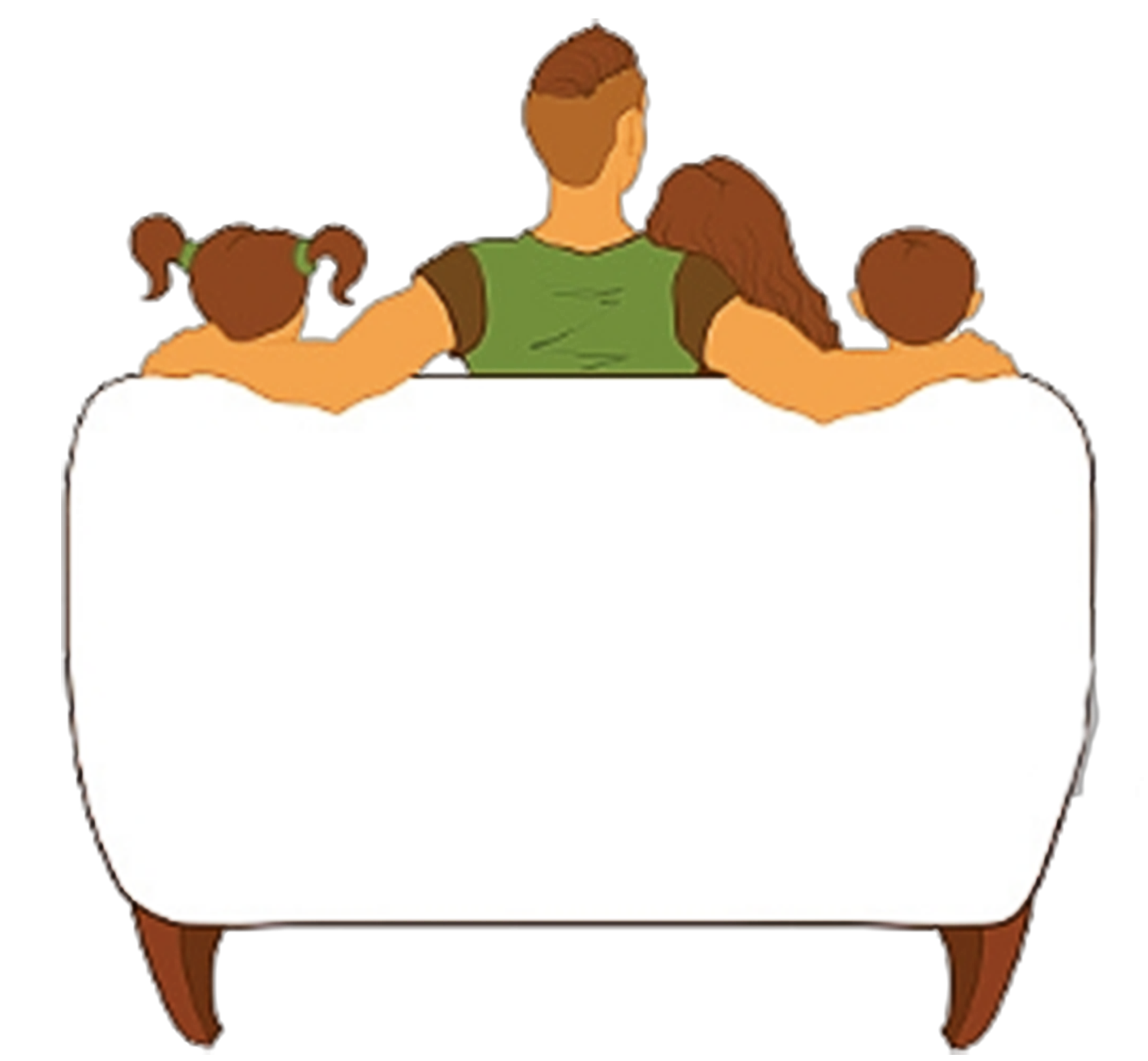 See clipart watch television. Family cartoon clip art