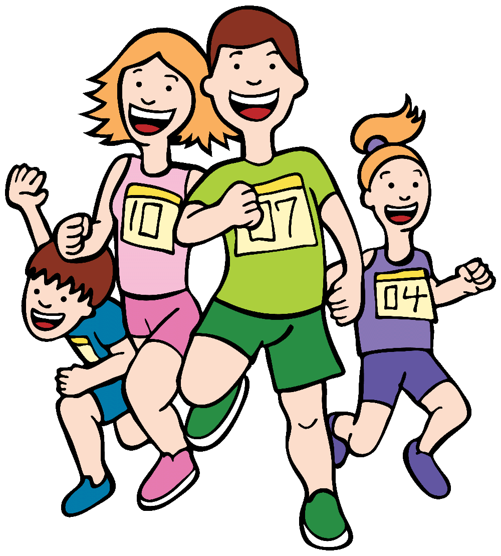 Free online sign up. Family clipart marathon