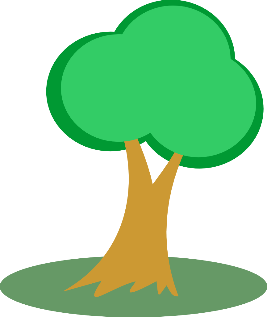 tree clipart easy