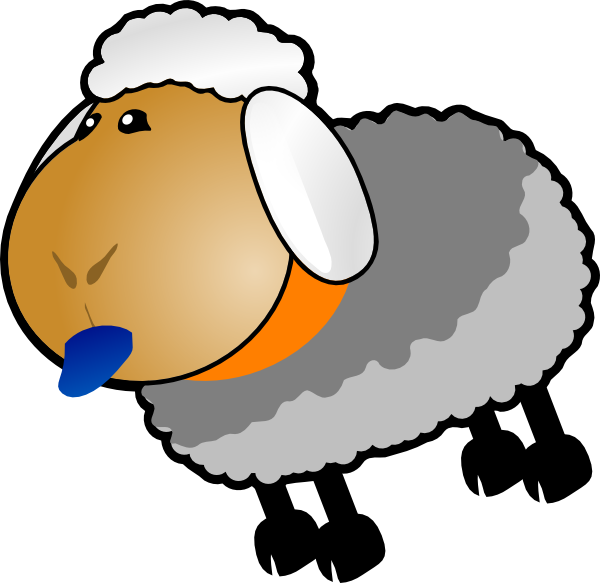 Clipart home sheep. Rotate clip art at