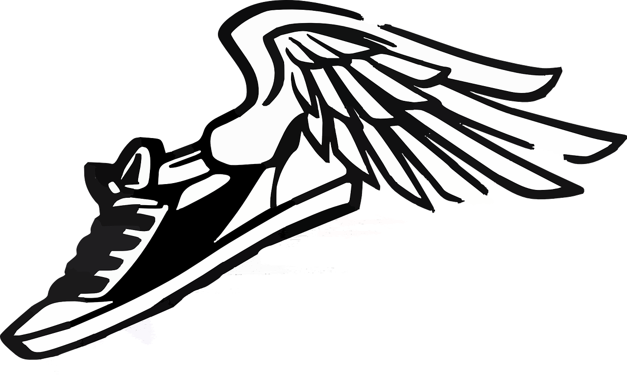 Wing clipart hermes. Free image on pixabay