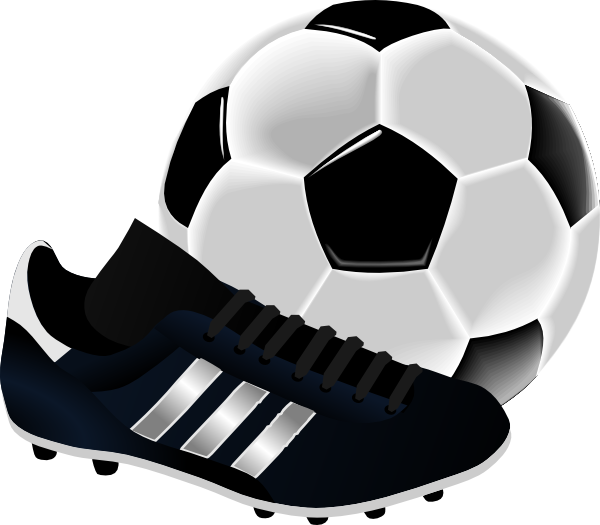 And shoe clip art. Clipart shoes soccer ball
