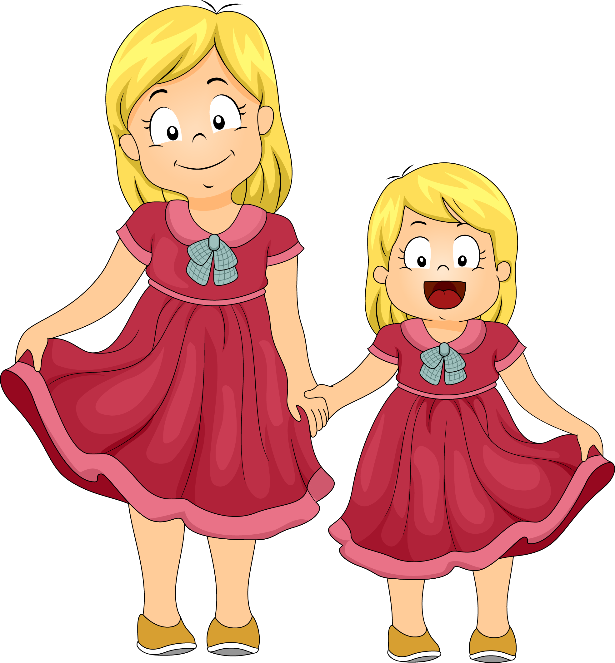 families clipart sister