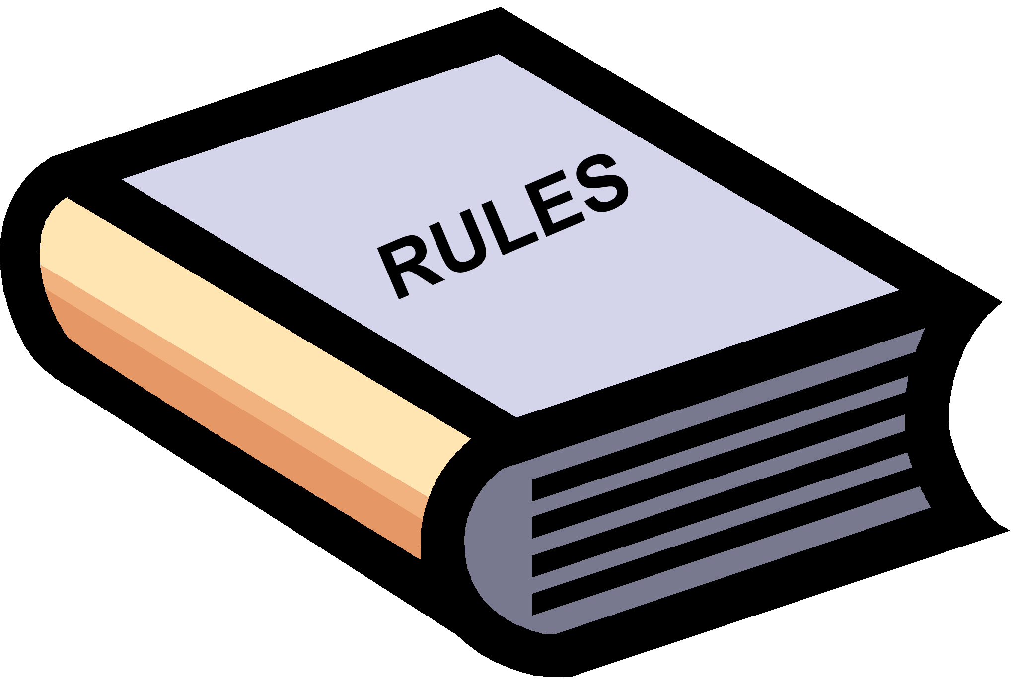 pointing clipart house rules