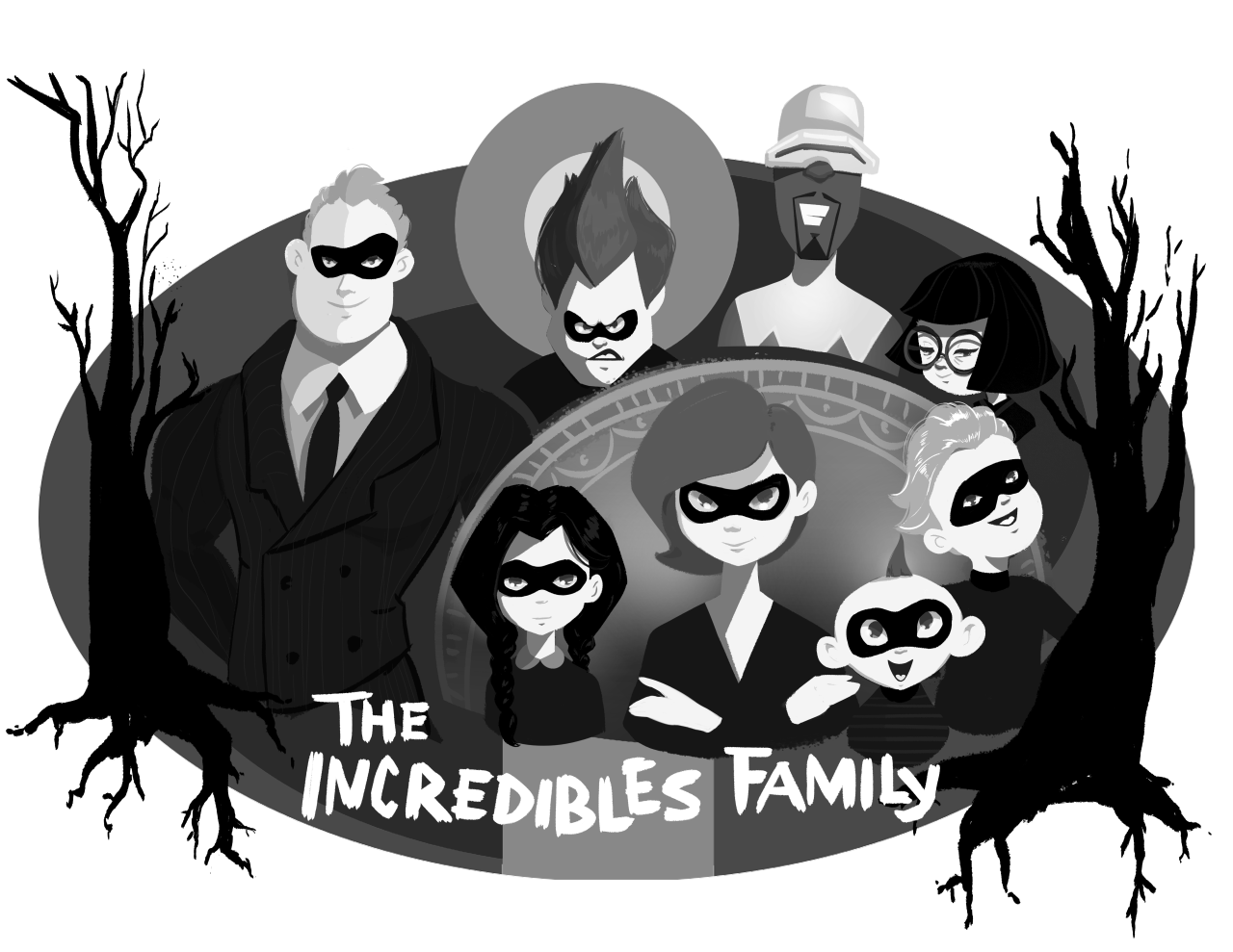 families clipart the incredibles