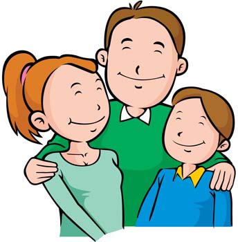 Family clipart vector. Free download clip art
