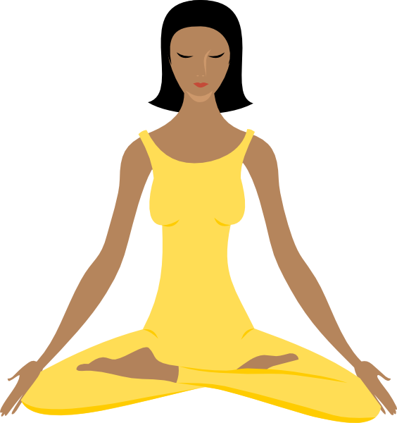 Meditation clipart disciplined. Yoga clip art at