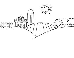 Free cliparts download clip. Farm clipart black and white