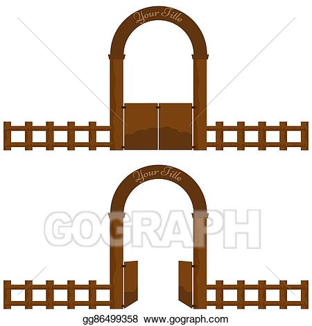 clipart farm door