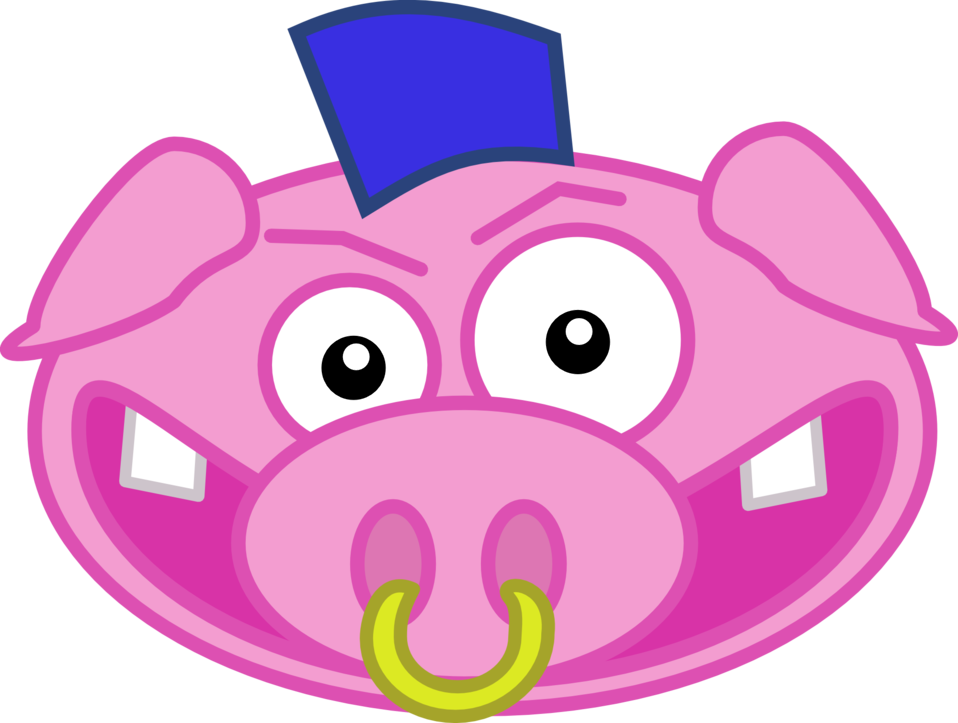 pink clipart pigs
