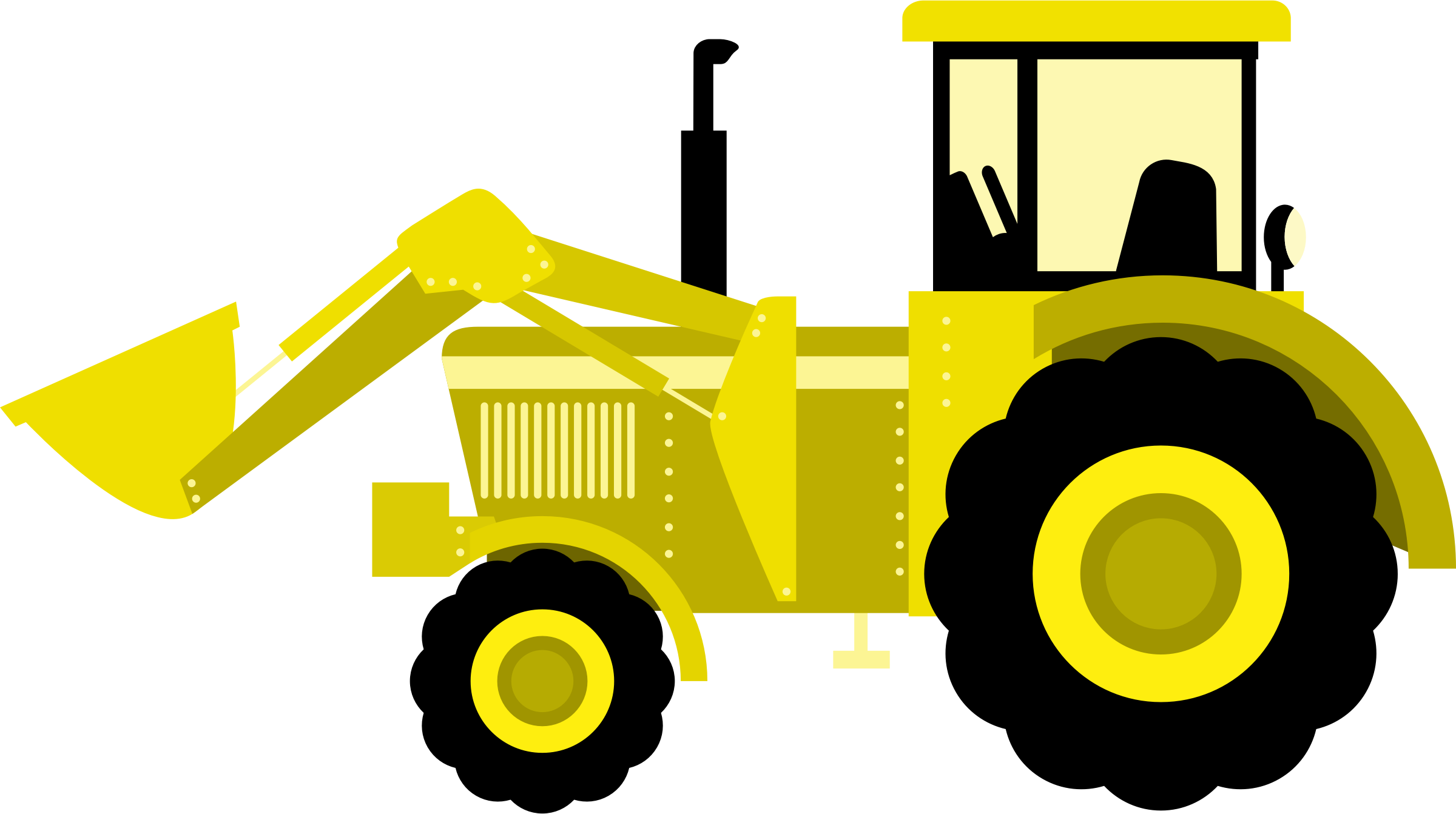 construction clipart tractor