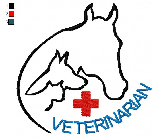 veterinarian clipart large animal vet