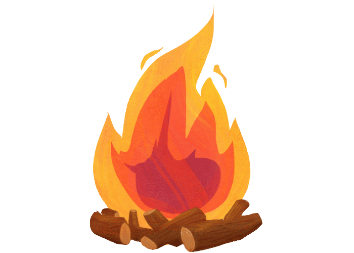 clipart flames animated
