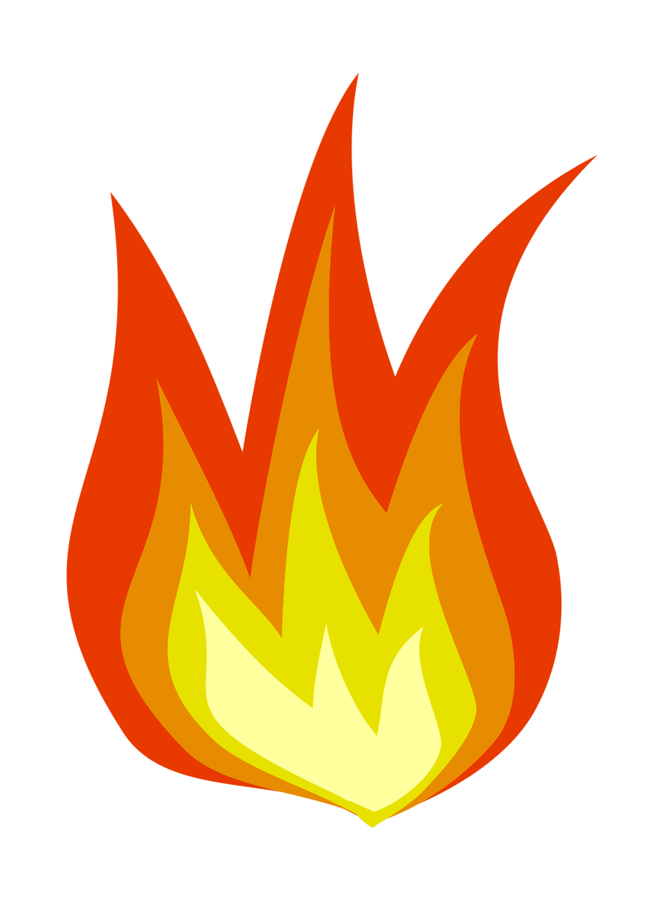 clipart fire clear background