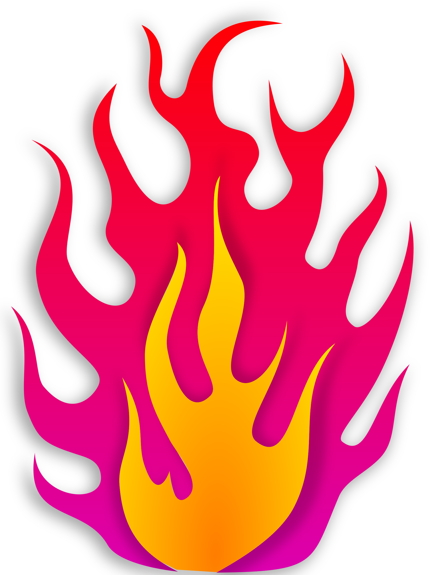 Big image png. Flame clipart royalty free