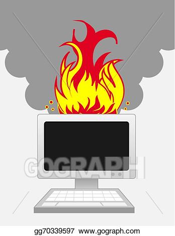 fire clipart computer