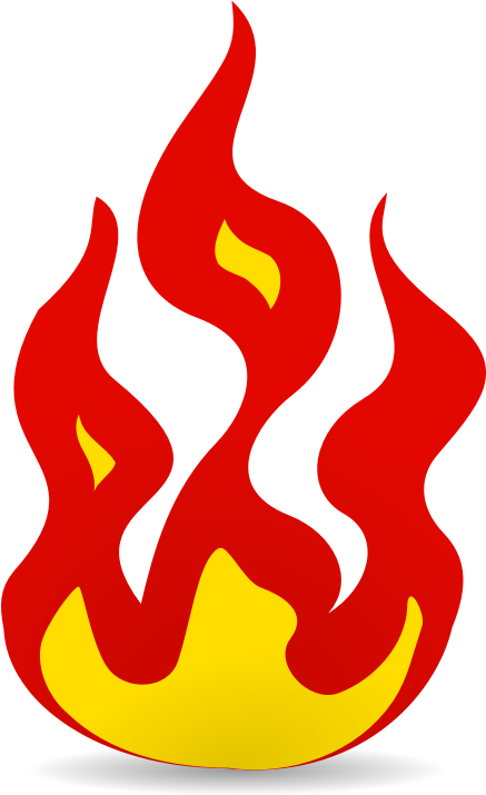 clipart fire easy