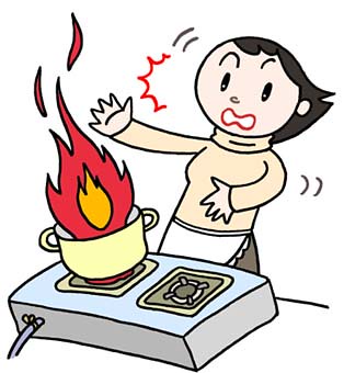 Social issues illustration th. Clipart fire fire accident