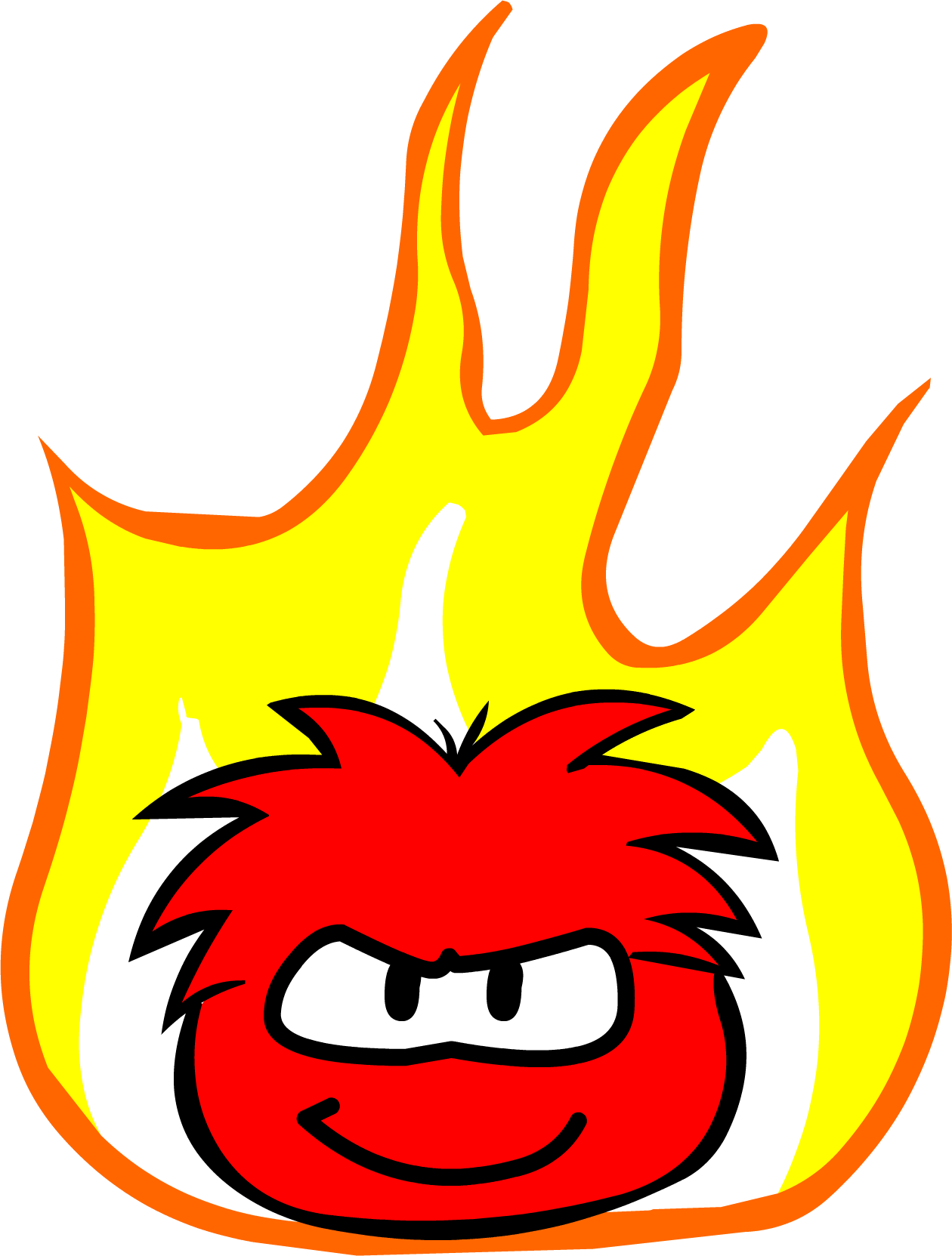 clipart fire fireball