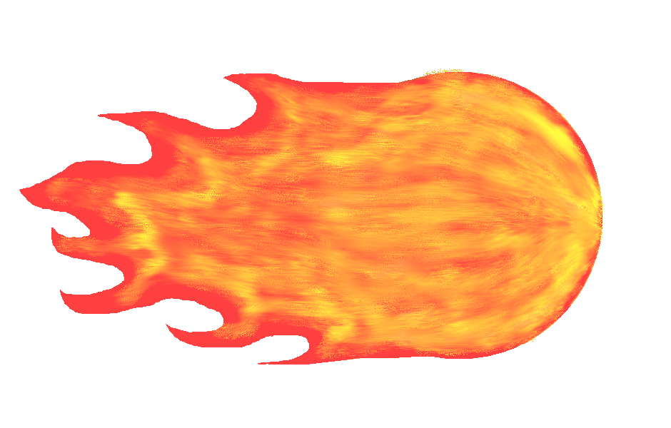 meteor clipart flame ball