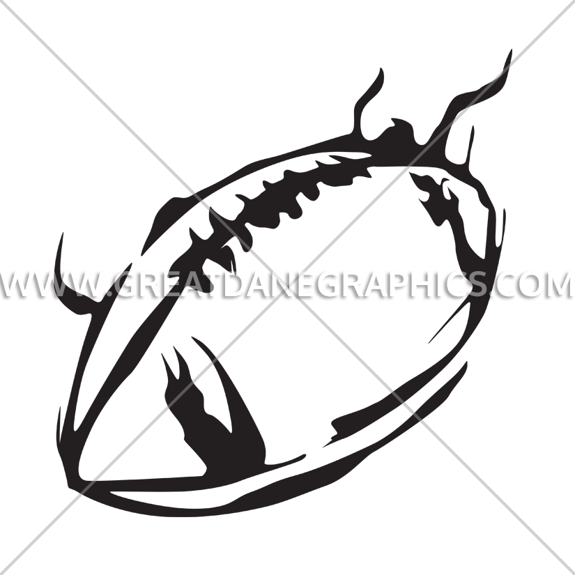 Clipart football fire. Glow production ready artwork