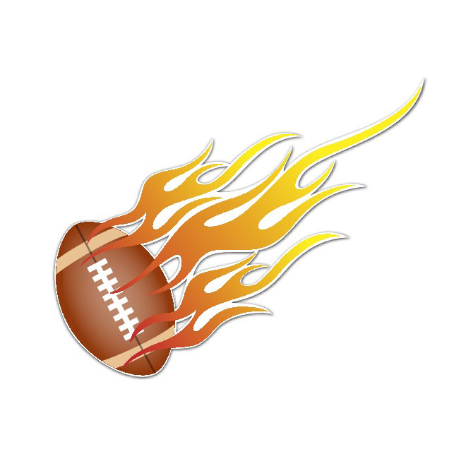 Free flame cliparts download. Football clipart fire